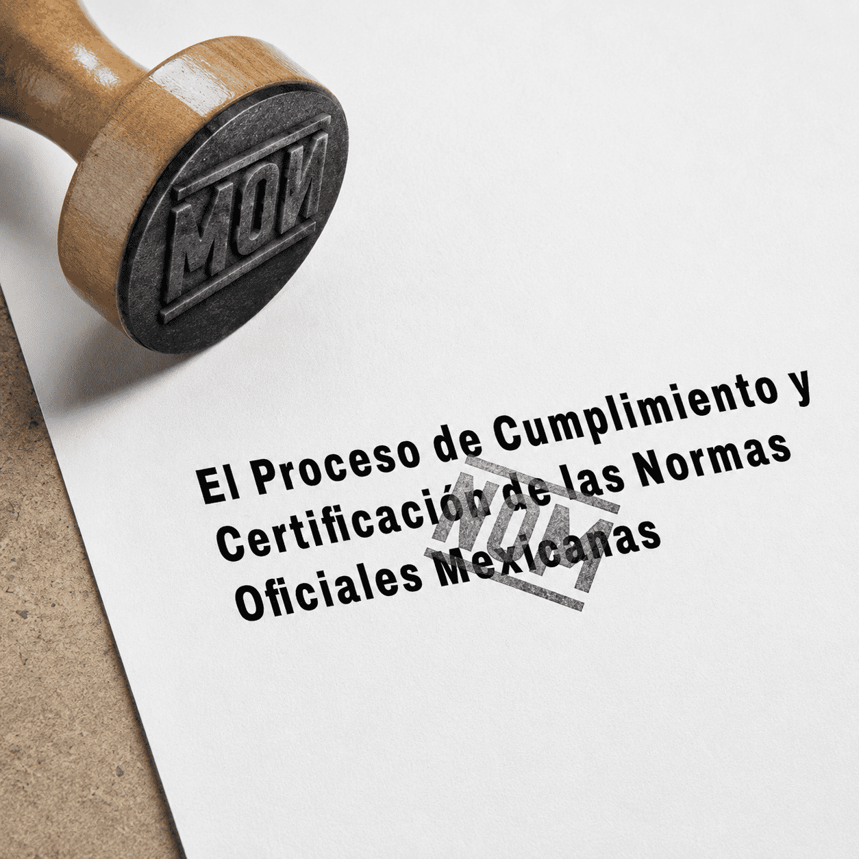 GESTORIA EN NORMAS OFICIALES MEXICANAS